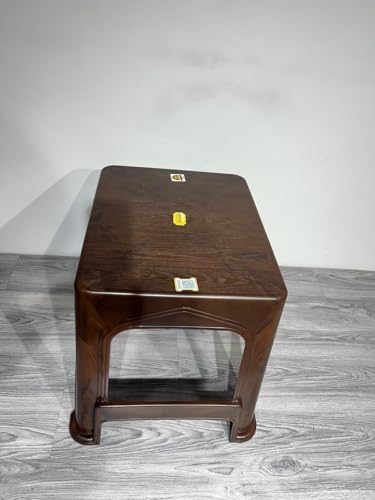 Image of Multipurpose Plastic Center Table for Living Room | Durable Coffee Table | Lightweight Utility Table for Home, Bedroom & Balcony (Brown) (1)