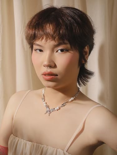 OJERRY Grunge Edgy Alt Butterfly Pendant Necklace Jewelry for Women2