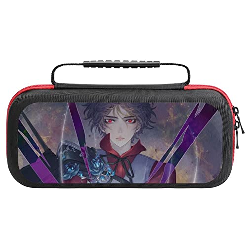 Switch ケース エグゾスヒーローズ 薄型 スイッチ ケース 可愛い スイッチ専用ケース 大容量 Switchカバー Switch専用キャリーケース 持ち手付き スイッチポーチ 衝撃吸収 収納バッグ スイッチカバー Joy-Con 収納ケース 20個カ