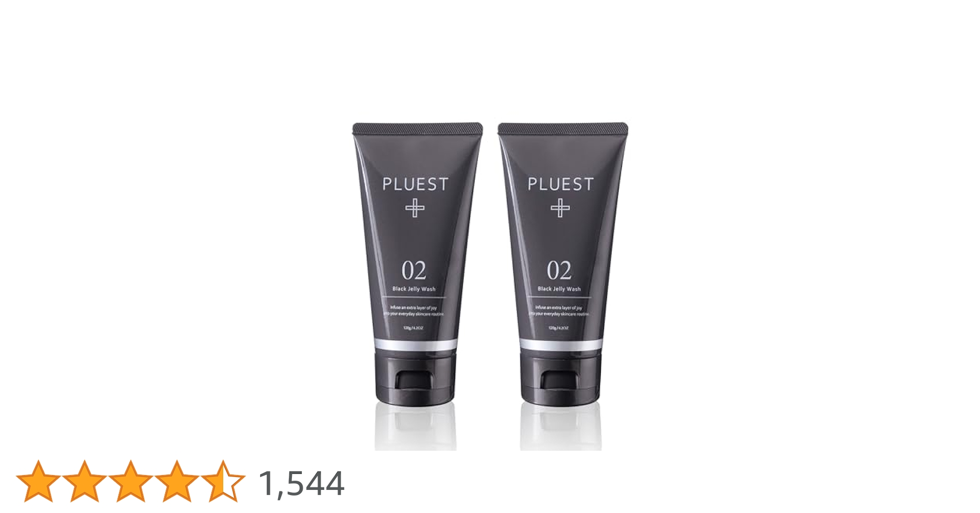 PLUEST Black Jelly Wash 120g×5本 PLUEST Black Jelly Wash 120g×5