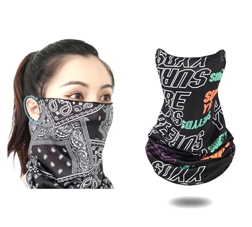 Image of Sun UV Protection Face Cover Scarf Mask Neck Gaiter Breathable Windproof Bandana Neck Gaiters