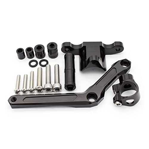 Support d'amortisseur de moto contre le guidonnage Benelli BN600 noir