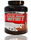 Mejora Rendimiento Físico BEAT 100% WHEY Chocolate 2 kg  Concentrado de Suero Aislado de Proteína; Suplemento Deportivo