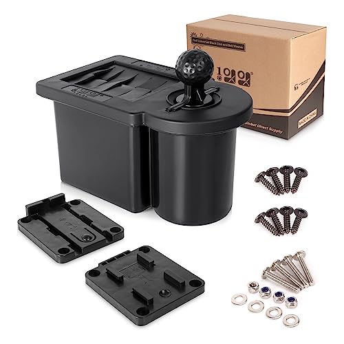 10L0L Golf Cart Ball Washer and Club Head Cleaner Kit Detachable Golf Club Head and Ball Washer Golf Cleaner for EZGO Club Car Yamaha