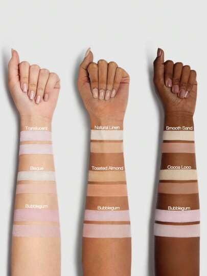 Miniatura 3 de SHEGLAM Insta-Ready Face & Under Eye Setting Powder Duo-Bubblegum 2 En 1 Rosa Iluminador Aceite Control