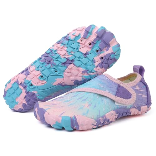 ANYUETE Water Shoes for Kids Boys Girls Aqua Socks Barefoot...