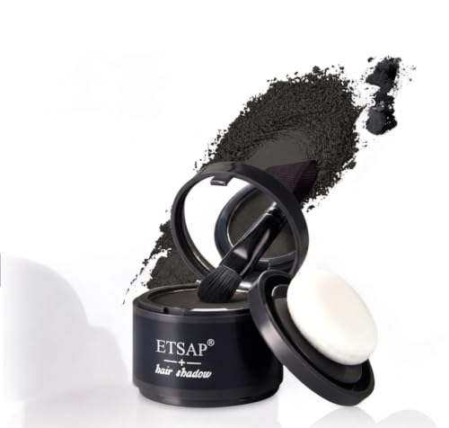 Image of Hairline Powder Instantly Conceals Hair Root Touch Up Hair Powder, Hair Toppers for Women & Men, Hair Fibers for Thinning Hair Non Sticky, Root Cover Up, Stain-Proof Long Lasting