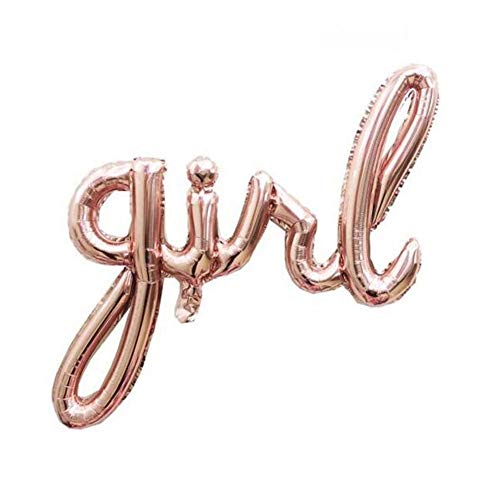 Feuille gonflable BOY GIRL ONE Bannière Feuille d'aluminium ballon Lettres Mot ballon décoratif ballons suspendus pour décorations