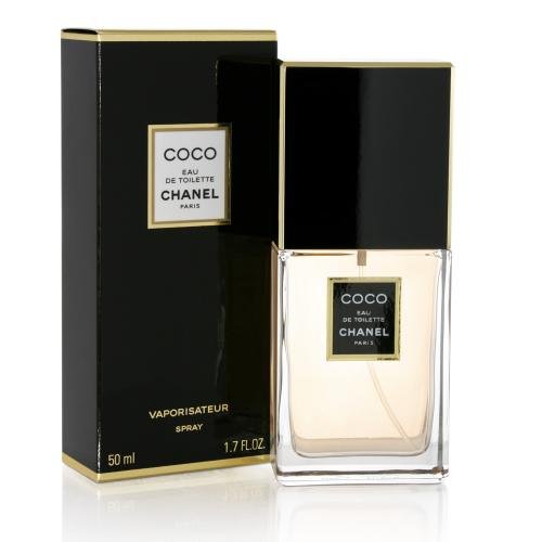 Coco by Chanel for Women, Eau De Toilette Spray, 1.7 Ounce