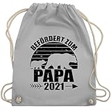 Ein cooles Motiv passend zum Vatertag gesucht? Mit Statement und Bären überzeugt der Aufdruck zum Thema Papas auf voller Länge