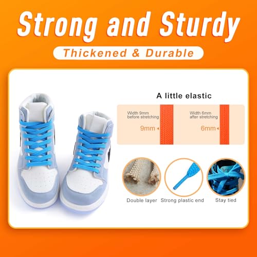 Image of VSUDO Shoe Laces for Sneakers, Shoelaces for Sneakers, Athletic Shoelaces