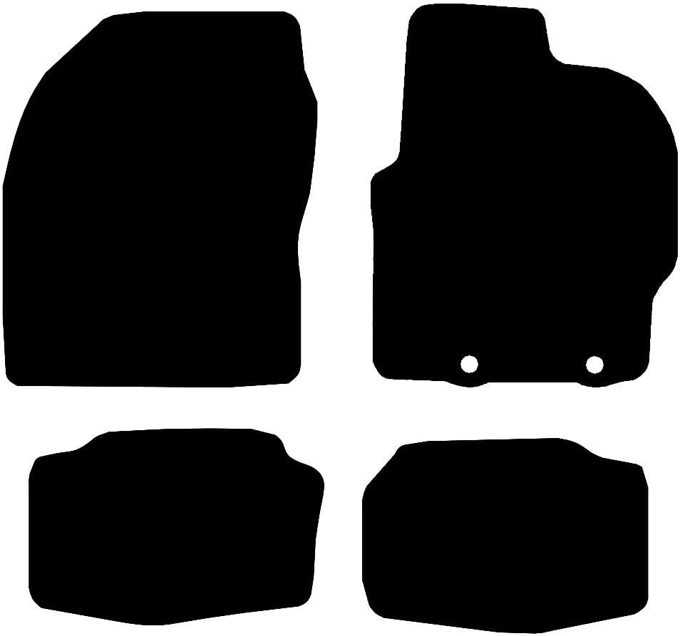 Car Mats for Toyota Yaris GR 2020-2025 - 3 Piece Set - 2 Clips