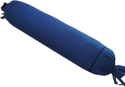 Miniatura 10 de Almohada redonda de terciopelo enrollable, almohada larga y suave para sofá, almohada decorativa de apoyo cervical cilíndrico, cojín redondo para el