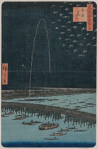 Póster de lienzo grande de 60x90cm para vestir paredes vacías con arte de Hiroshige