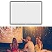 Projection Screen, 60-100 Inch Portable Foldable Noncrease White Projector Curtain Movie Projector Screen 4:3 for Home Theater, Conference, Outdoor Camping Movie (100 inches)