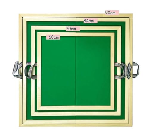Zusammenklappbarer Spieltisch – tragbares, leichtes Design für einfache Lagerung, ideal für Poker, Mahjong und Dominosteine