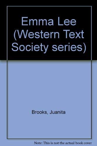 Emma Lee (Western Text Society series) 0874210801 Book Cover