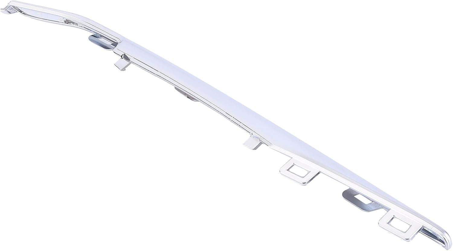 22968428 GM1046111 Bumper Face Bar Trims Molding Step Pads Compatible for Cadillac for Escalade for Escalade ESV Base/Platinum 2015-2020, Front Driver Side Chrome Bumper Cover Molding