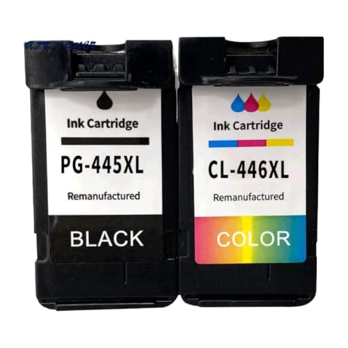 Cartouche d'encre PG-445 CL-446XL compatible Canon MG2540 MG2940