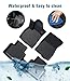 Landrol Car Floor Mats Replacement for Kia Rio 2018-2023 Protection Custom Fit All Weather Waterproof Carpets Durable Odorless Liners Front & Rear Black