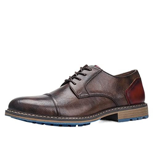 Zapatos de vestir para hombre calzado casual de cuero elegante