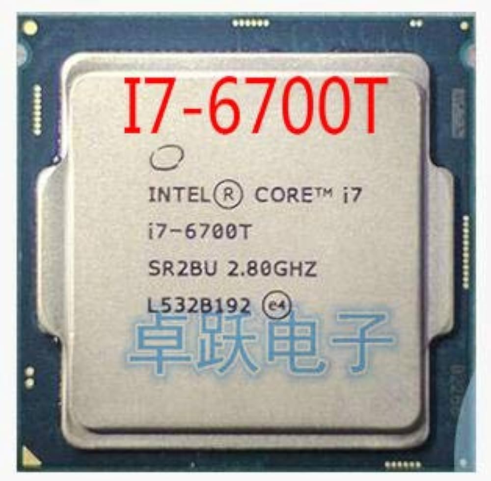 Core I7 6700T I7-6700T CPU Processor 2.8G 35W LGA 1151 14nm