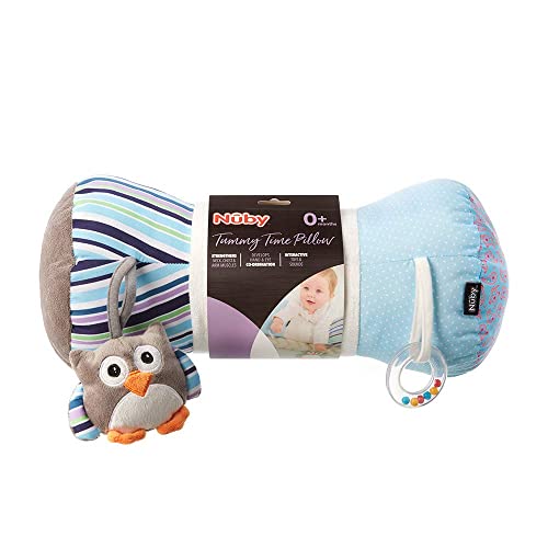 Nuby - Stimulierendes Babykissen - Spaßige Entwicklungsaktivitäten - 0+...