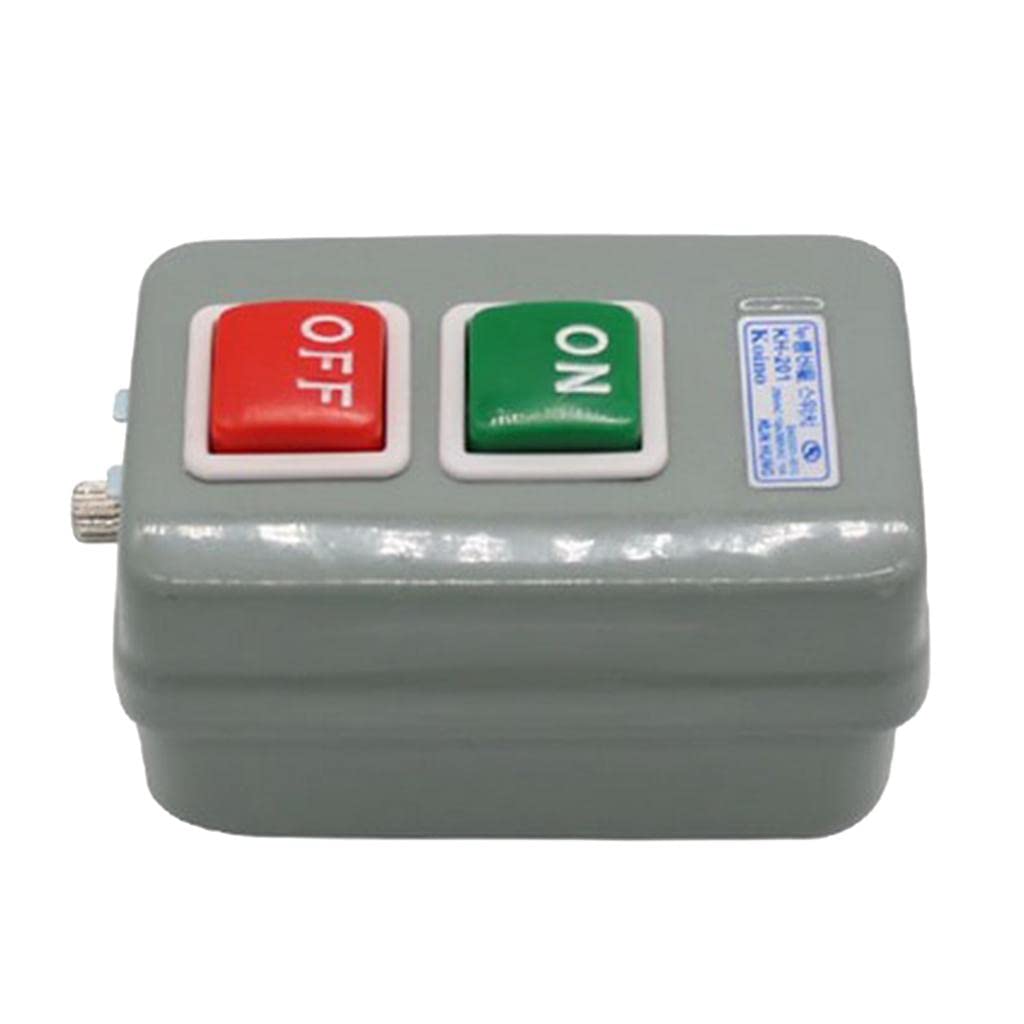 Transfer Push Button Switch Box On/Off 3P 15A/250V Electrical Switch KH-201-image-46