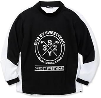 Amazon | [SY32 by SWEET YEARS] モックネックシャツ 長袖 ワッフル