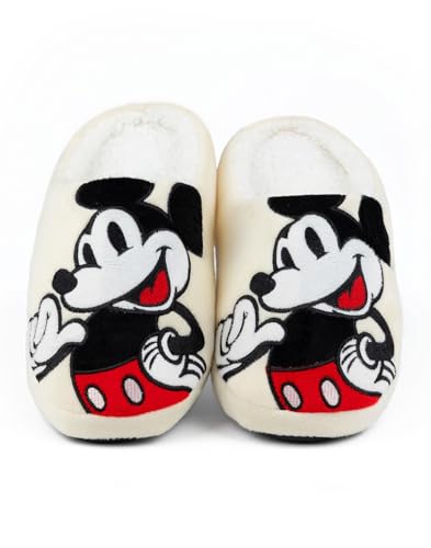 Disney Mickey Mouse Womens Slippers Clubhouse Character Kidult Merchandise Mule Slippers For Ladies Indoor Footwear4