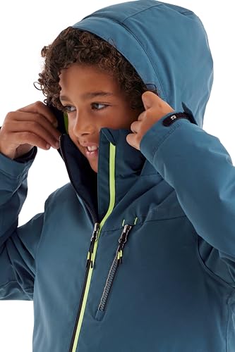 killtec Jungen Funktionsjacke mit Kapuze/Winterjacke ist wasserdicht KOW 159 BYS JCKT, dunkel ozean, 152, 40915-000