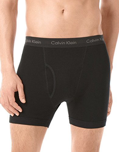 Calvin Klein Mens Underwear Cotton Classics 3 Pack Boxer Briefs