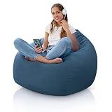 large bean bag chairs canada [PERFECTO PARA RELAX O GAMING] Un puff gigante pensado para quienes buscan comodidad real tanto en momentos de descanso como de entretenimiento.