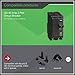 Square D by Schneider Electric QO260CP Circuit Breaker, Black