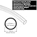 Beduan 16mm x 12mm Clear Pneumatic Tubing Pipe PU Polyurethane Air Compressor Tubing Hose Pipe Line Fluid Transfer 16.4ft 5 Meter