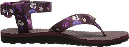Teva Women's W Original Floral Ankle Strap Sandal, Zinfandel, 6 M US | Image 2