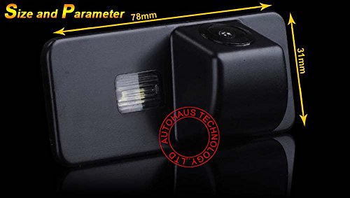 Kalakass KS0668XJT-GE Waterproof Night Vision Car Rear View Camera for VW Seat, Skoda, Black - Image 3