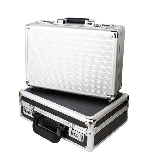 Caja de herramientas portátil con contraseña y aleación rígida 6