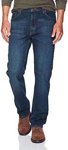 Wrangler Authentics Men's Classic 5-Pocket Regular Fit Jean, Twilight Flex, 34W x 34L