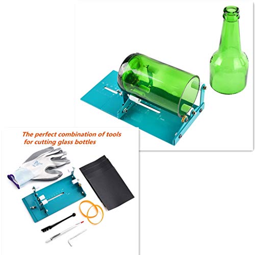 ZUOS Bottle Cutter & Glass Cutter Bundle - DIY Machine for Cutting Wine
