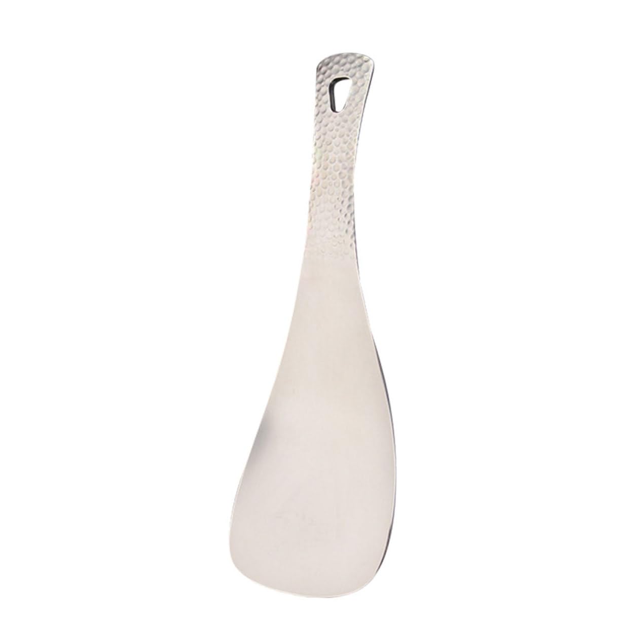 ibasenice 4 Stück Titanium Campinglöffel Leichtes Rostfreies Besteck für Outdoor Aktivitäten für Camper und Angler Ergonomisches Design für Suppen und Reis