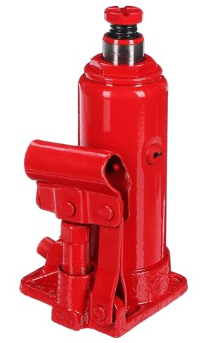 Cric bouteille 20 tonnes robuste SX compact avec vis réglable en acier