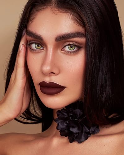 Maki Yika Dark Brown Lipstick For Women Color Stay Long Lasting Lipsticks, No Smudge Matte Liquid Lipstick Transferproof Chocolate Lip Stick thumb #1