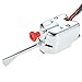Cnfaner Universal Street Hot Rod Chrome Turn Signal Switch for Buick Ford GM 12V Heavy Duty Vintage Car Truck with 3 Pin Led Flasher Relay Plug