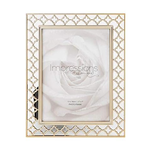 Juliana Impressions Gold Lattice Photo Frame Cover