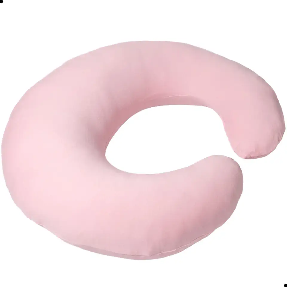 Almofada Para Amamentação Bebe Travesseiro Amamentar Aconchego - BENIBEE (Rosa)