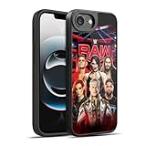 Head Case Designs Officially Licensed WWE Raw Pay-Per-View Superstars 2024 Gel Armor Case [Military Grade Drop Protection] Compatible with Apple iPhone 16e / iPhone 17e