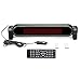 Leadleds Dc12v Led Car Rear Window Sign Board Scrolling Red Message Display Board Led Banner with Remote Controller and Cigar Lighter - Fast Programmable