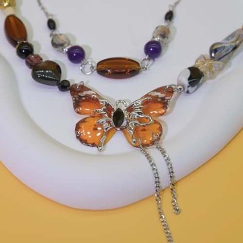 Mood Choker Health Wealth Love Healing Lucky Necklace Choker Trendy 2024 Necklace for Women, Men Maximalist Jewelry3