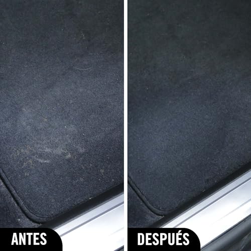 Turtle Wax Fresh Clean Limpiador de Interiores Todo en Uno, elimina manchas, olores y suciedad de la tapicería, vinilo, cuero, plásticos, efectivo ambientador para coche con aroma a coche nuevo,500 ml - imagen 2